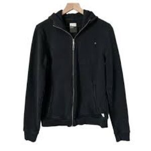 Vuori Men’s Black Full-Zip Hoodie Sweater